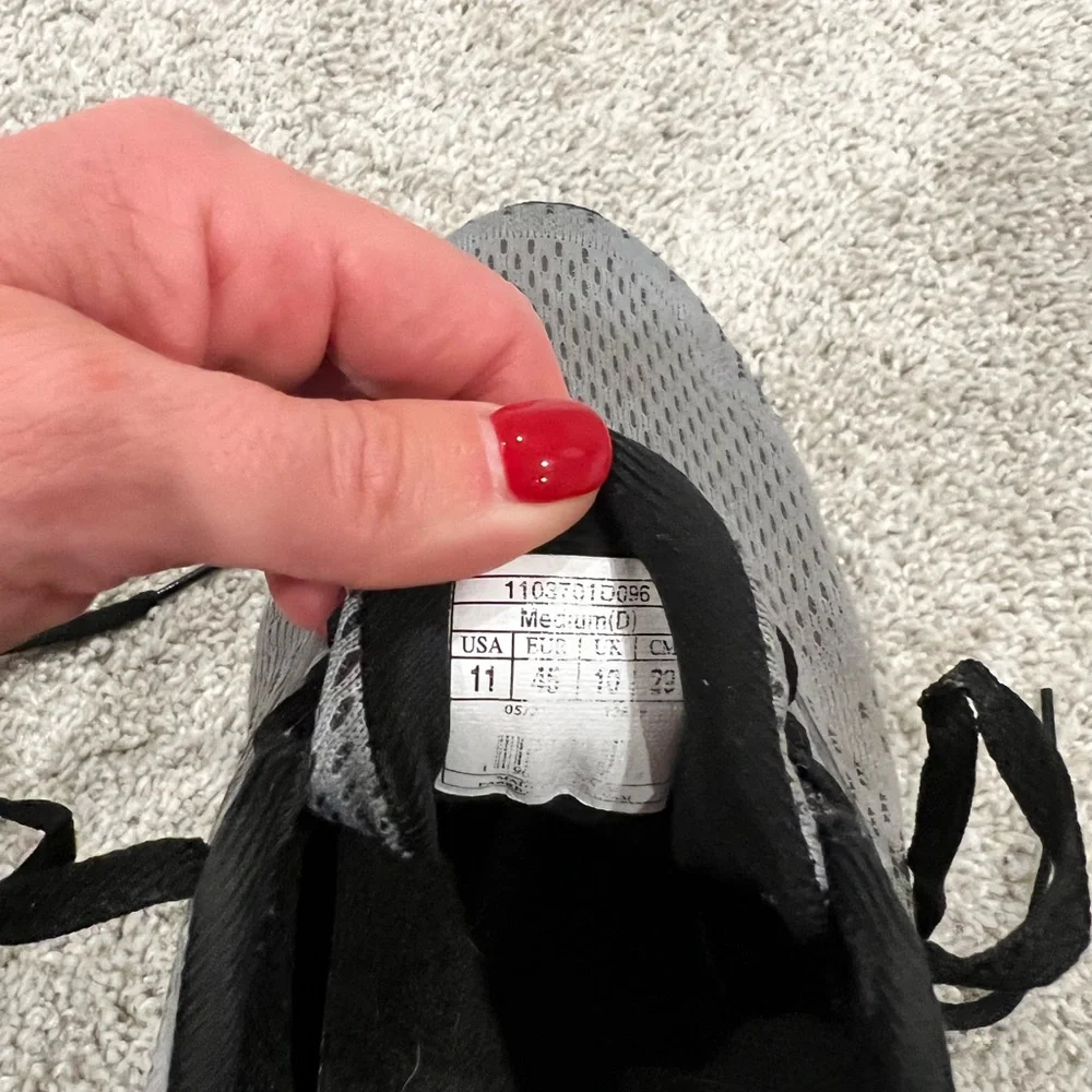 Brooks Black and Gray Athletic Shoes - Picture 3 of 3